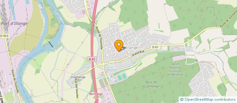 localisation de l'entreprise MONSIEUR CEDRIC MAIRE  RURANGE-LES-THIONVILLE