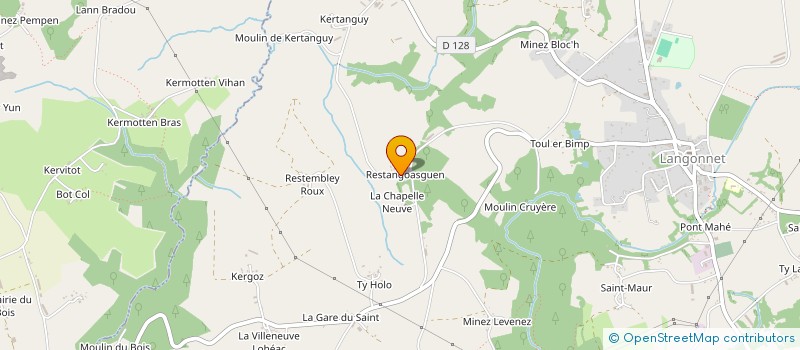 localisation de l'entreprise MONSIEUR CEDRIC MAITRE  LANGONNET