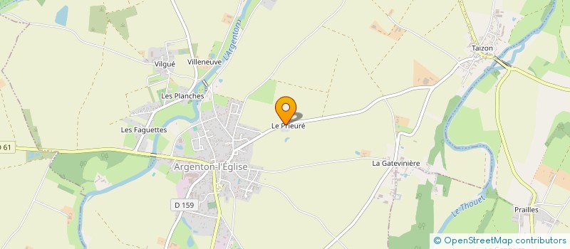 localisation de l'entreprise MONSIEUR CEDRIC MAITREAU  LORETZ-D'ARGENTON