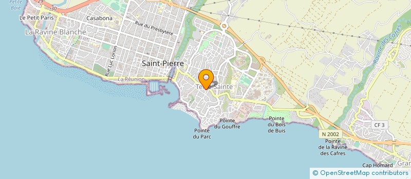 localisation de l'entreprise MONSIEUR CEDRIC MALDONADO à SAINT-PIERRE