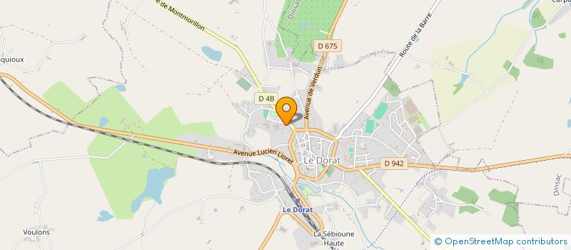 localisation de l'entreprise MONSIEUR CEDRIC MALLET  ORADOUR-SAINT-GENEST