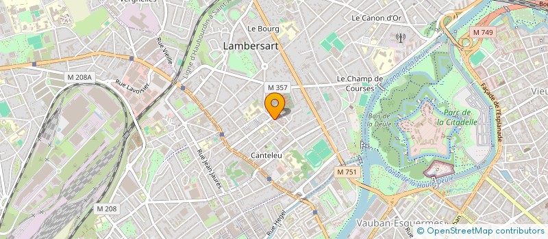 localisation de l'entreprise MONSIEUR CEDRIC MANENTI à LAMBERSART
