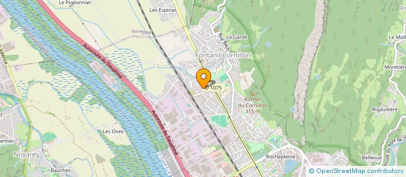 localisation de l'entreprise MONSIEUR CEDRIC MANGIONE  FONTANIL-CORNILLON