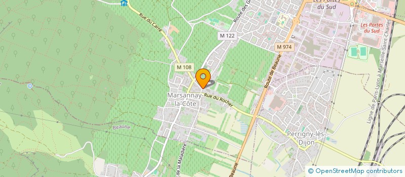 localisation de l'entreprise MONSIEUR CEDRIC MANTEGNA à MARSANNAY-LA-COTE