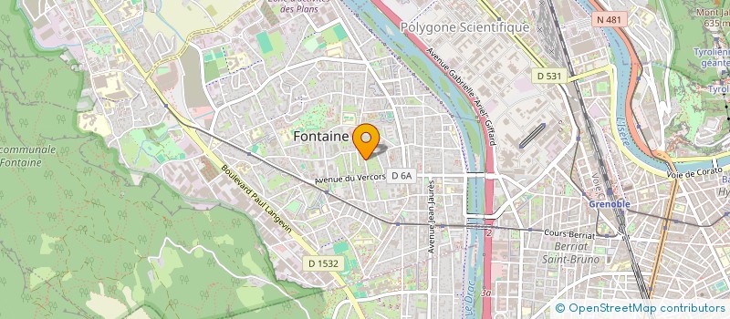 localisation de l'entreprise MONSIEUR CEDRIC MARATRAT à FONTAINE