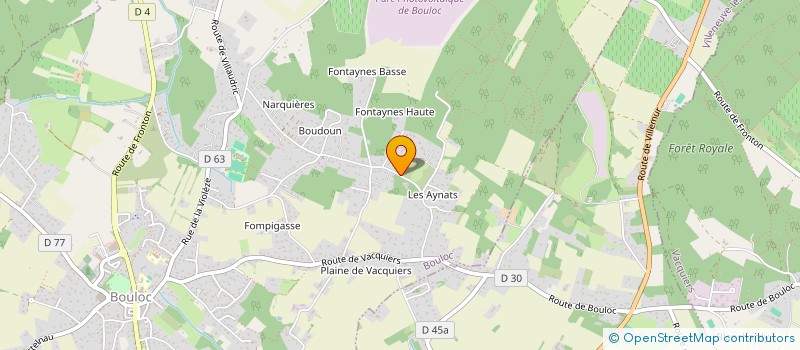 localisation de l'entreprise MONSIEUR CEDRIC MARCHAND à LABEGE