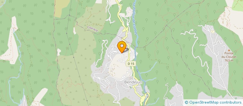 localisation de l'entreprise MONSIEUR CEDRIC MARCO  BENDEJUN