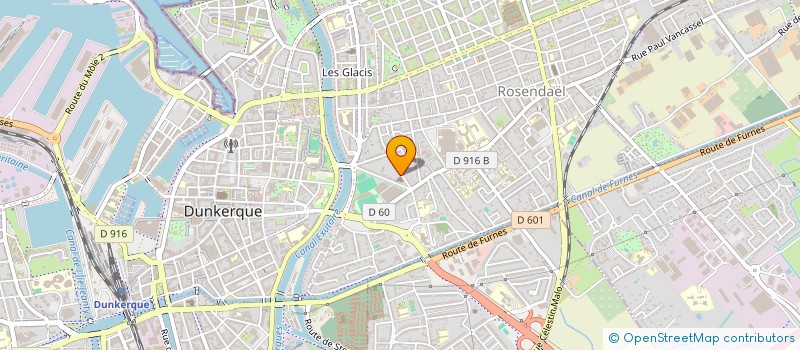 localisation de l'entreprise MONSIEUR CEDRIC MARCOTTE à DUNKERQUE