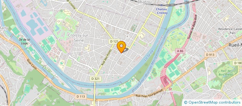 localisation de l'entreprise MONSIEUR CEDRIC MARET  CROISSY-SUR-SEINE