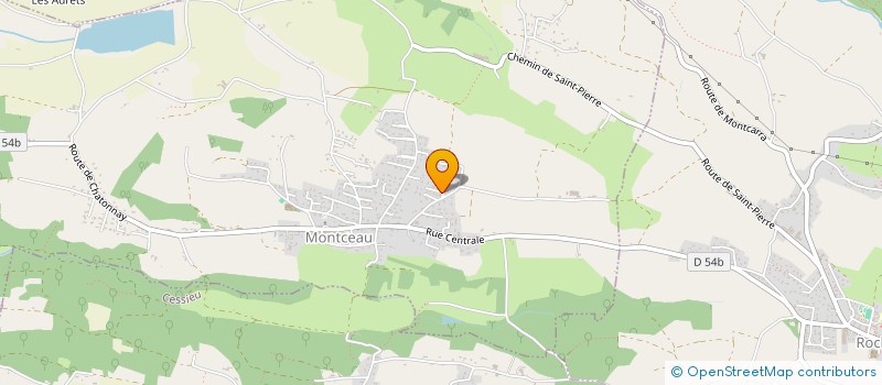 localisation de l'entreprise MONSIEUR CEDRIC MAREZ  RUY-MONTCEAU