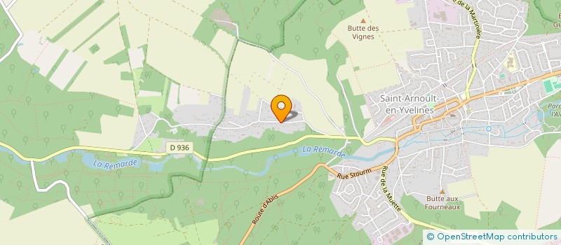 localisation de l'entreprise MONSIEUR CEDRIC MARGUERY à SAINT-ARNOULT-EN-YVELINES