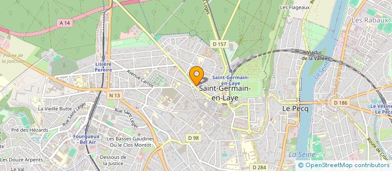 localisation de l'entreprise MONSIEUR CEDRIC MARIAULT  SAINT-GERMAIN-EN-LAYE