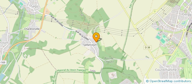 localisation de l'entreprise MONSIEUR CEDRIC MARIEN  SAGY