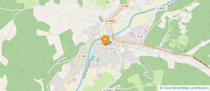 localisation de l'entreprise MONSIEUR CEDRIC MARIETTE  MONTIGNAC-LASCAUX