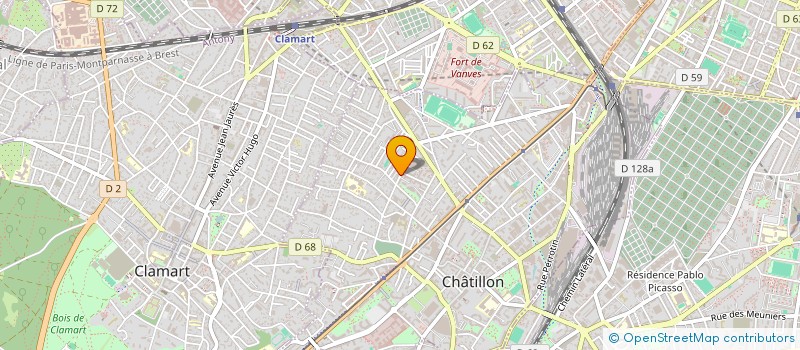 localisation de l'entreprise MONSIEUR CEDRIC MARIOTTI à CHATILLON