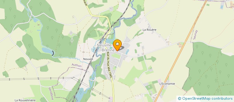 localisation de l'entreprise MONSIEUR CEDRIC MARQUENET  NEUVILLE-SUR-BRENNE