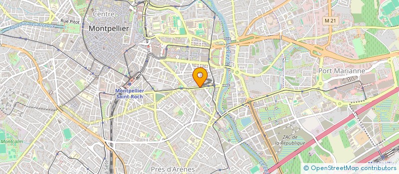 localisation de l'entreprise MONSIEUR CEDRIC MARSEGLIA à MONTPELLIER