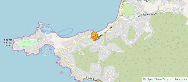 localisation de l'entreprise MONSIEUR CEDRIC MARTEL  GROSSETO-PRUGNA