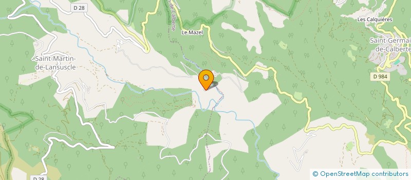 localisation de l'entreprise MONSIEUR CEDRIC MARTINEAU  MOISSAC-VALLEE-FRANCAISE