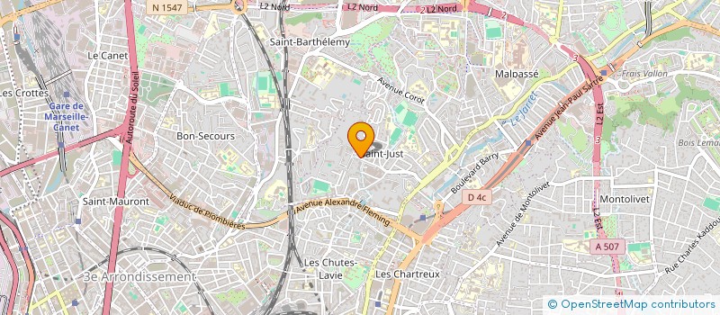 localisation de l'entreprise MONSIEUR CEDRIC MARTINEZ à MARSEILLE