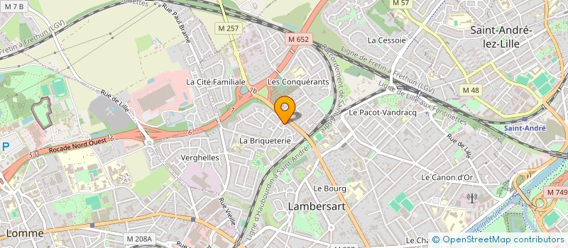 localisation de l'entreprise MONSIEUR CEDRIC MASSET à LAMBERSART
