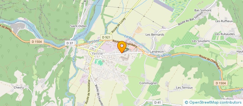 localisation de l'entreprise MONSIEUR CEDRIC MASSON  SAINT PIERRE D'ALVEY