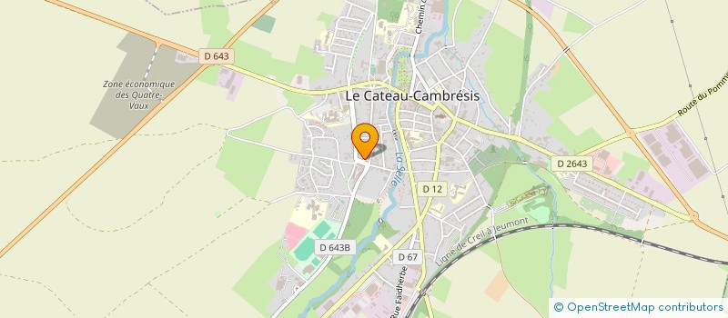 localisation de l'entreprise MONSIEUR CEDRIC MATHIEU à NEUVILLY