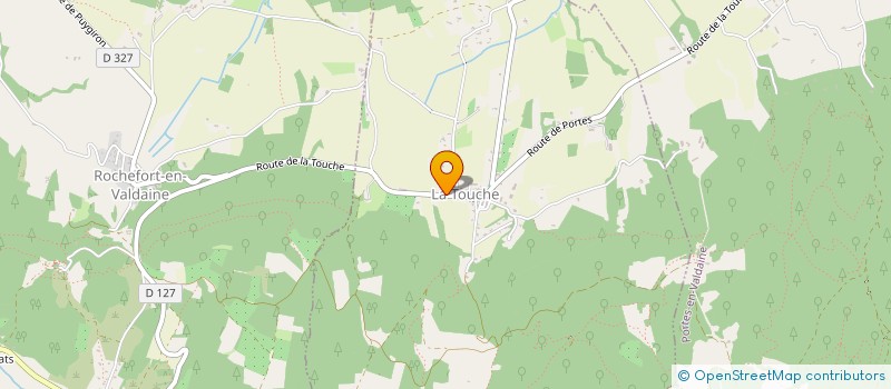 localisation de l'entreprise MONSIEUR CEDRIC MATTEINI  LA TOUCHE