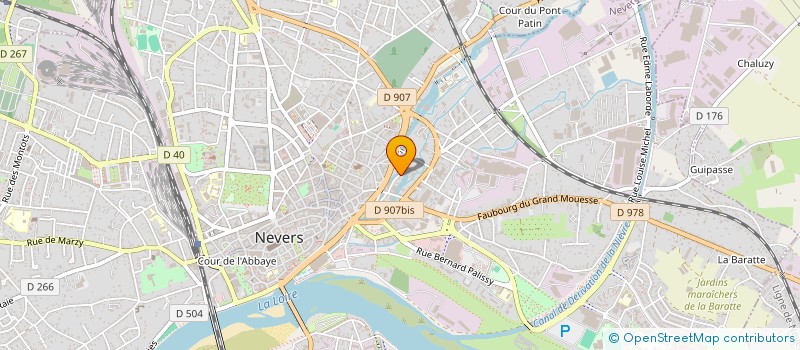 localisation de l'entreprise MONSIEUR CEDRIC MATTESCO à NEVERS