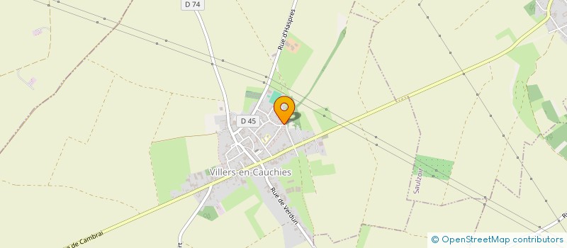 localisation de l'entreprise MONSIEUR CEDRIC MATTON  VILLERS-EN-CAUCHIES