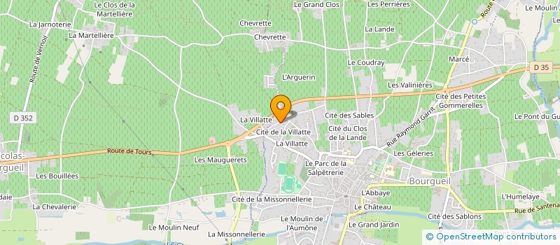 localisation de l'entreprise MONSIEUR CEDRIC MAUPETIT  BENAIS