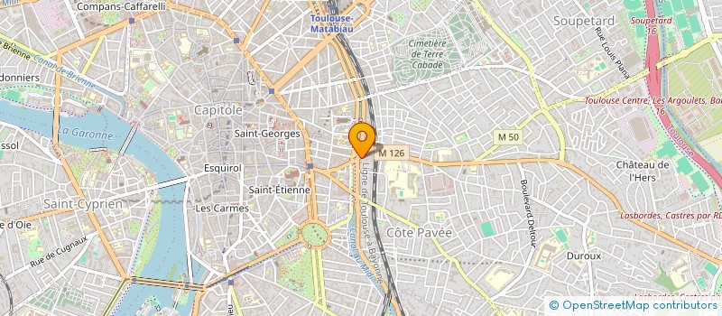 localisation de l'entreprise MONSIEUR CEDRIC MAUPOUME à TOULOUSE