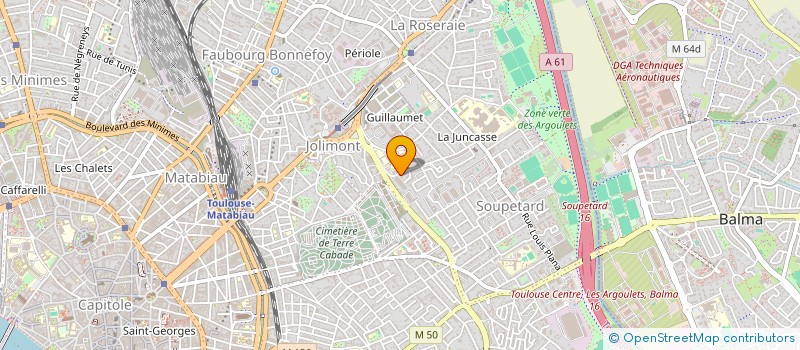 localisation de l'entreprise MONSIEUR CEDRIC MAURETTE à TOULOUSE