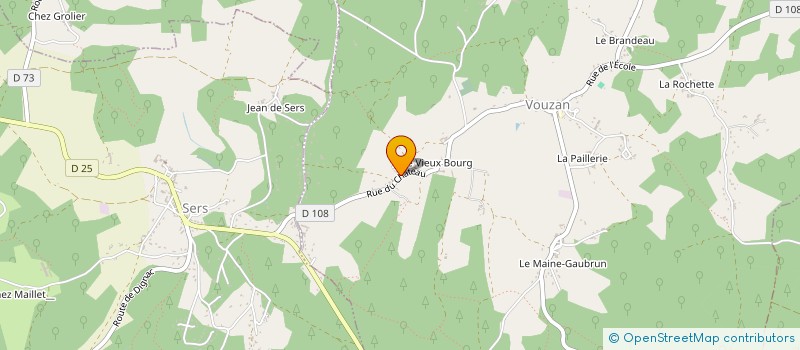 localisation de l'entreprise MONSIEUR CEDRIC MAURY à VOUZAN
