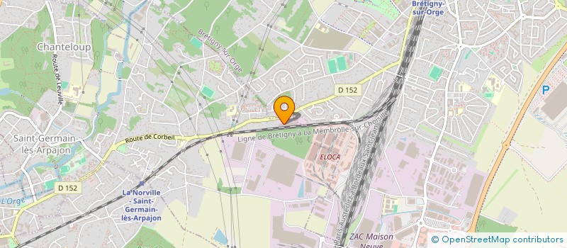 localisation de l'entreprise MONSIEUR CEDRIC MAXIME DENISSOT à SAINT-GERMAIN-LES-ARPAJON