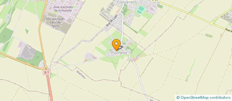 localisation de l'entreprise MONSIEUR CEDRIC MAXIME STANLE MENTION  PLUMETOT