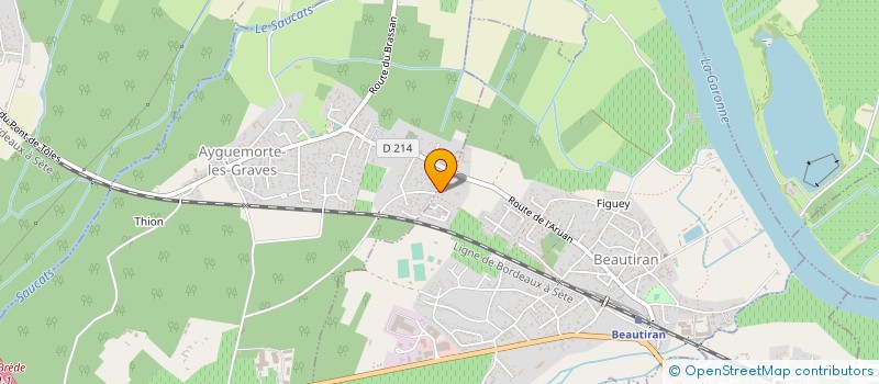 localisation de l'entreprise MONSIEUR CEDRIC MAYEUR  BEAUTIRAN