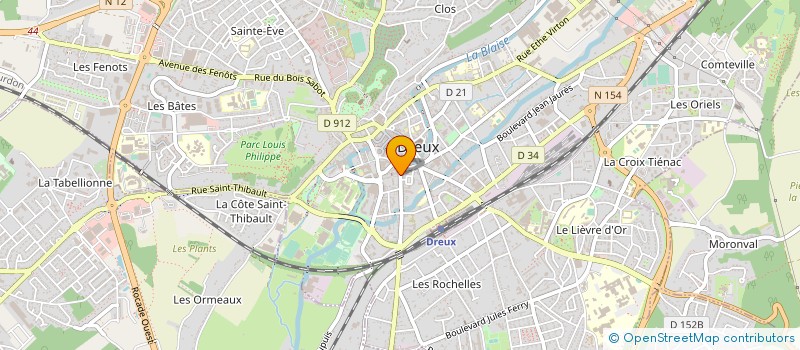 localisation de l'entreprise MONSIEUR CEDRIC MECHIN à DREUX