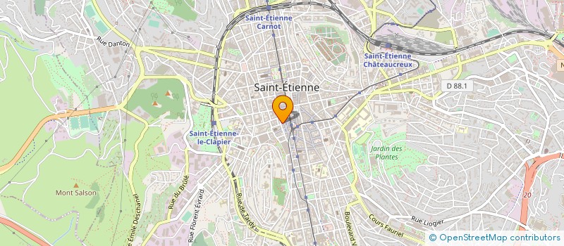 localisation de l'entreprise MONSIEUR CEDRIC MELLADO à SAINT-ETIENNE
