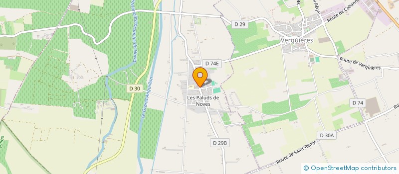 localisation de l'entreprise MONSIEUR CEDRIC MENICHINI  NOVES