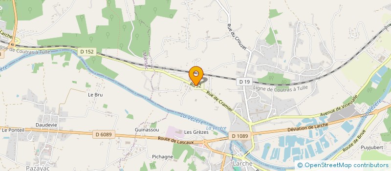 localisation de l'entreprise MONSIEUR CEDRIC MERCIER  SAINT-PANTALEON-DE-LARCHE