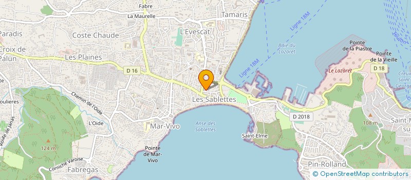 localisation de l'entreprise MONSIEUR CEDRIC MERCIER à LA SEYNE-SUR-MER