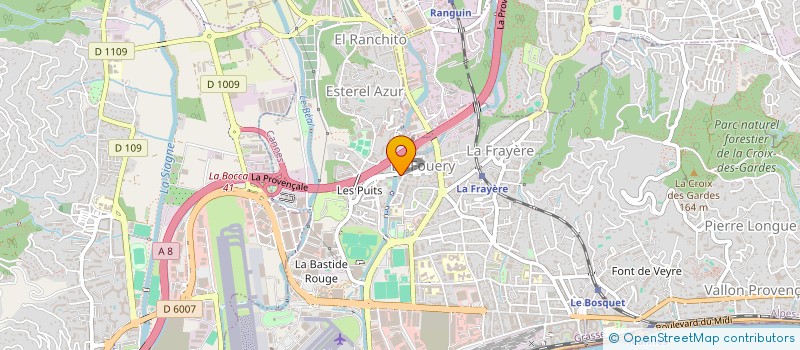 localisation de l'entreprise MONSIEUR CEDRIC MERCURIO à CANNES