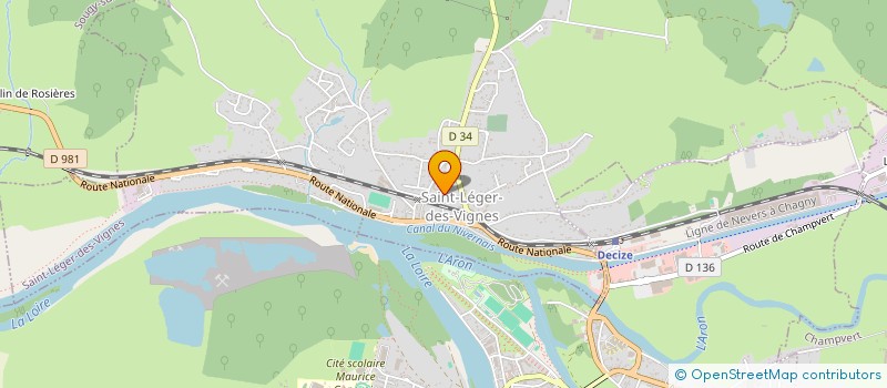 localisation de l'entreprise MONSIEUR CEDRIC MESSAUX  ST-LEGER-DES-VIGNES