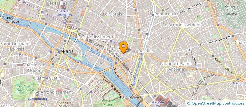 localisation de l'entreprise MONSIEUR CEDRIC MEYER à PARIS