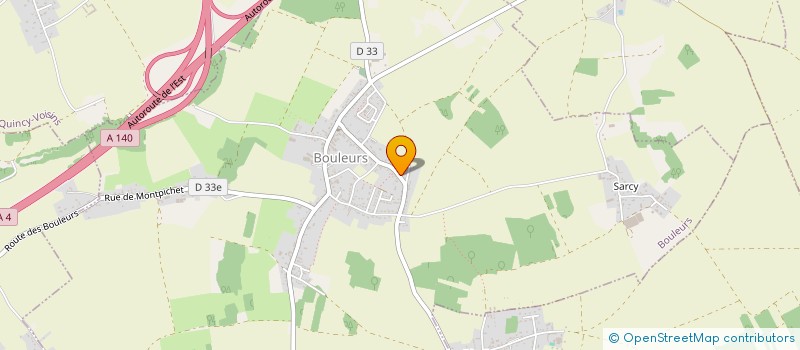 localisation de l'entreprise MONSIEUR CEDRIC MICHEL  BOULEURS