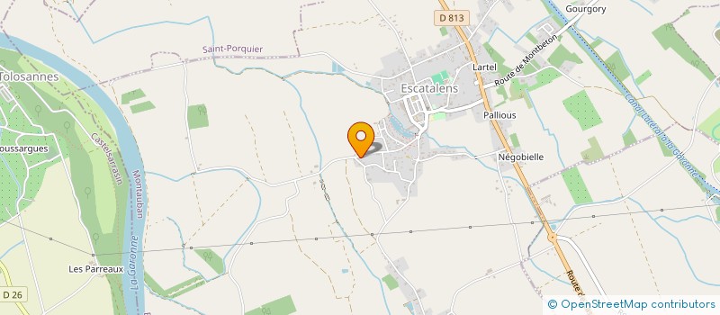 localisation de l'entreprise MONSIEUR CEDRIC MINIOTTI  ESCATALENS