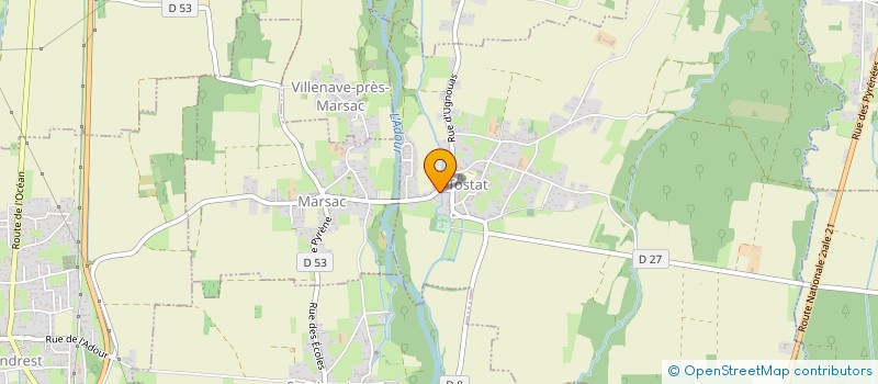 localisation de l'entreprise MONSIEUR CEDRIC MIQUEU  TOSTAT