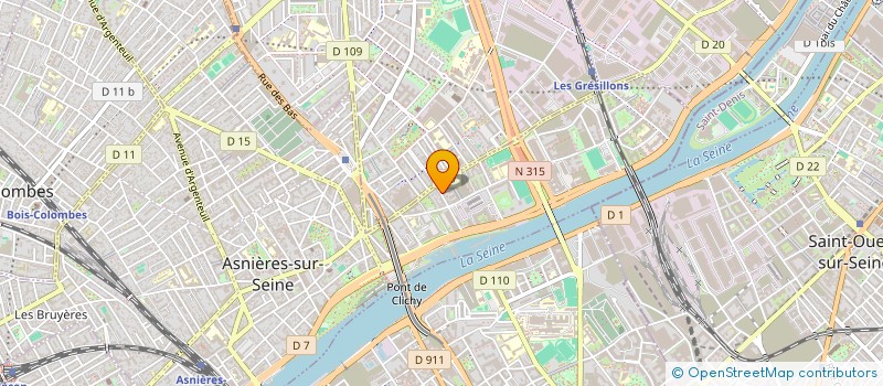 localisation de l'entreprise MONSIEUR CEDRIC MOATTI à ASNIERES-SUR-SEINE