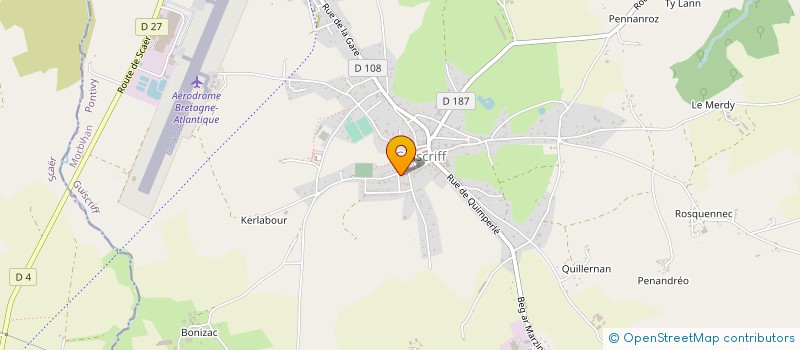 localisation de l'entreprise MONSIEUR CEDRIC MOELO  GUISCRIFF